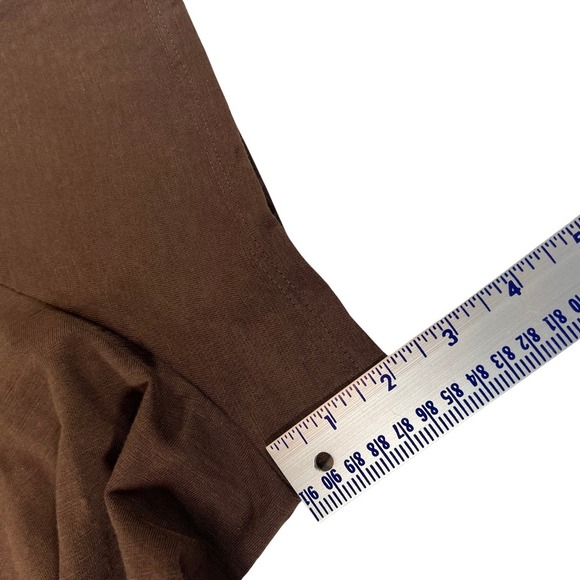 Coldwater Creek 2X Brown Embellished Tee Shirt Cotton Plus Size - Picture 8 of 12